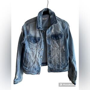 tractr Girls Jean Jacket Size L